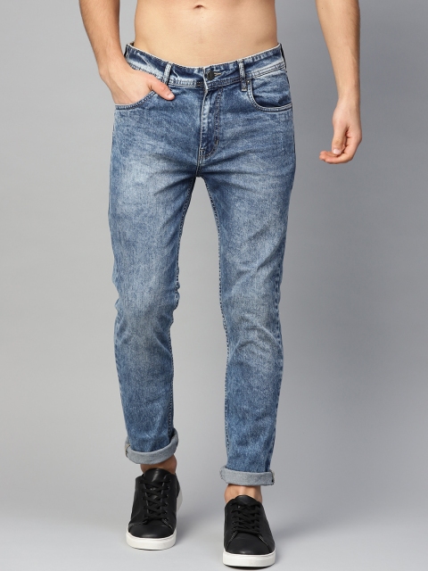 

Roadster Men Blue Skinny Fit Mid-Rise Clean Look Stretchable Jeans