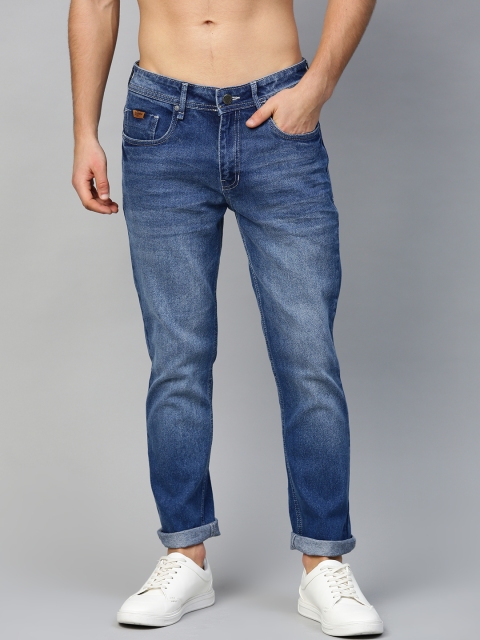 

Roadster Men Blue Skinny Fit Mid-Rise Clean Look Stretchable Jeans
