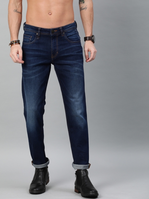 

Roadster Men Blue Slim Tapered Fit Mid-Rise Clean Look Jeans