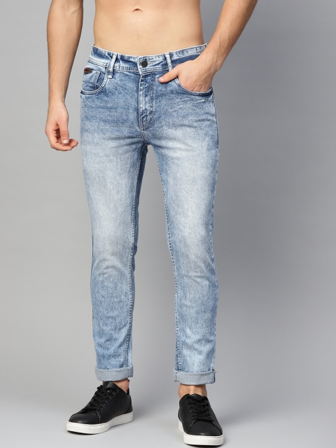 

Roadster Men Blue Skinny Fit Mid-Rise Clean Look Stretchable Jeans