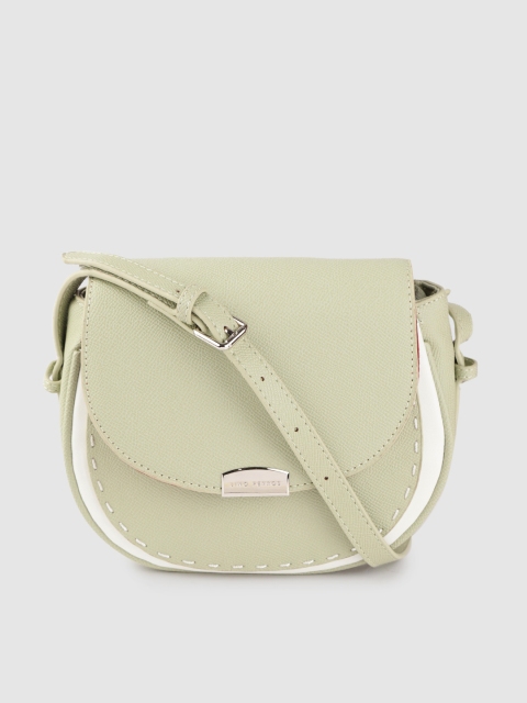 

Lino Perros Green Solid Sling Bag