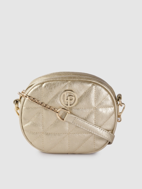 

Lino Perros Gold-Toned Quilted Sling Bag