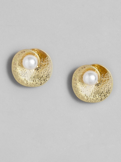 

DressBerry Gold-Plated Circular Studs