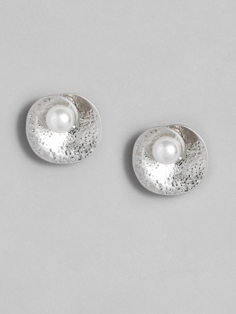 

DressBerry Silver-Plated Geometric Studs