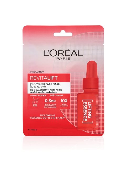 

L'Oreal Paris Revitalift Lifting Essence Pro-Youth Face Sheet Mask 30 g, White