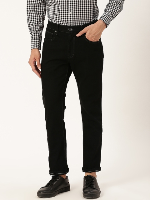 

United Colors of Benetton Men Black Skinny Fit Mid-Rise Clean Look Stretchable Jeans