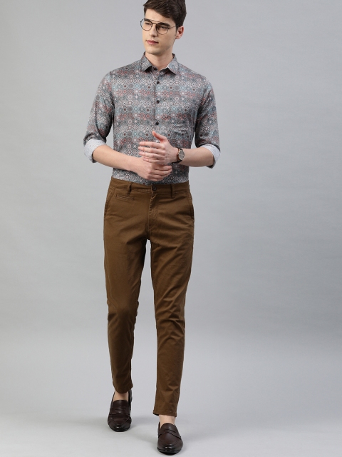 

TrueModa Men Multicoloured Slim Fit Printed Smart Casual Shirt, Multi