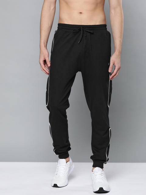 

HRX by Hrithik Roshan Men Black Solid Training Joggers