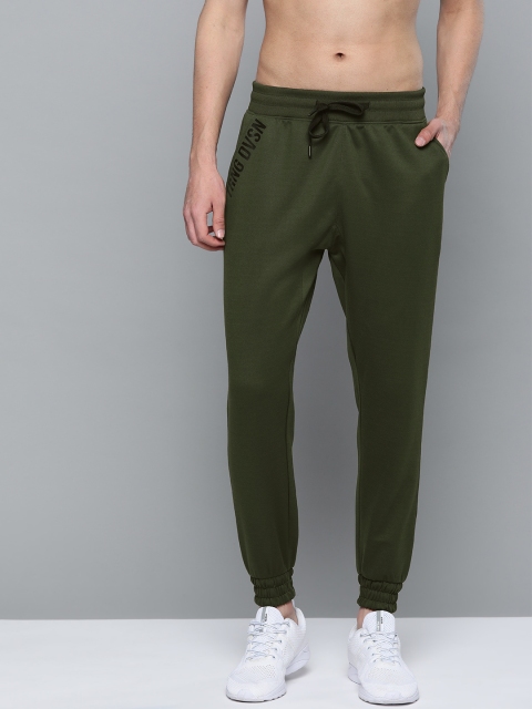 

HRX by Hrithik Roshan Men Kombu Green Solid Rapid-Dry N9 Antimicrobial Training Jogger, Olive