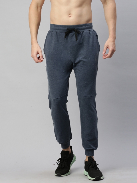 

HRX by Hrithik Roshan Men Navy Melange Solid Slim Fit Training Jogger, Navy blue