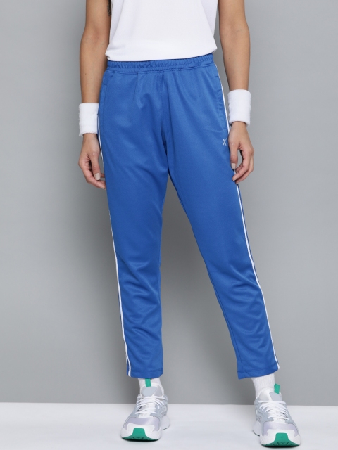 

HRX by Hrithik Roshan Women Turkish Sea Solid N9 Rapid Dry Cricket Track Pants, Blue
