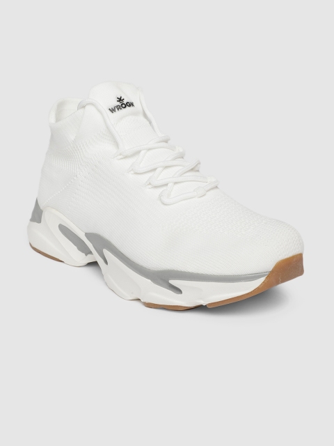 

WROGN Men White Solid Sneakers