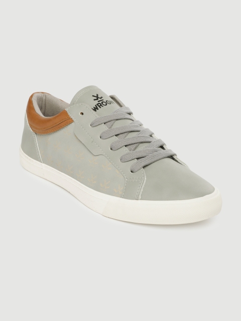 

WROGN Men Grey Sneakers