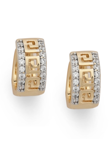

Amavi Gold-Toned Circular Hoop Earrings