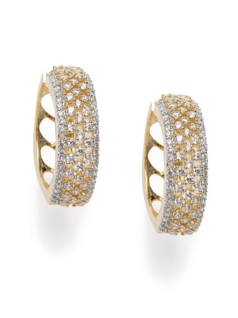 

Amavi Gold-Toned Geometric Hoop Earrings