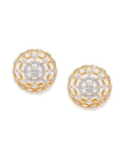 

Amavi Gold-Toned Circular Oversized Studs