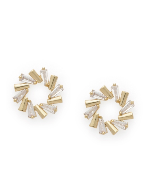 

Amavi Gold-Toned Contemporary Studs