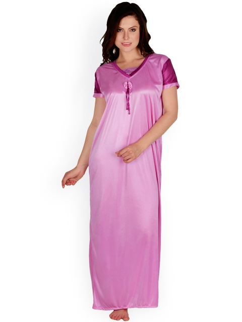 

Secret Wish Pink Maxi Nightdress NT-64