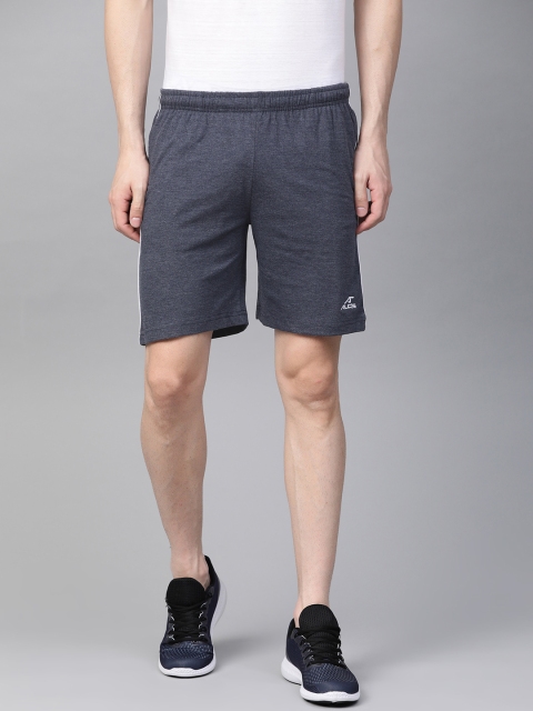 

Alcis Men Navy Blue Solid Regular Fit Sports Shorts