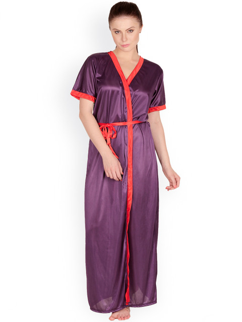 

Secret Wish Purple Maxi Robe