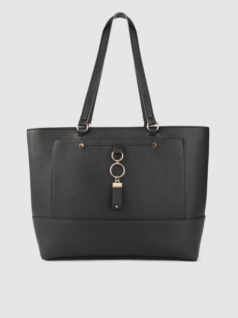 

DOROTHY PERKINS Black Solid Shoulder Bag