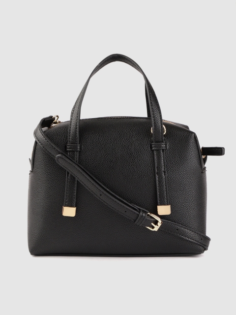 

DOROTHY PERKINS Black Solid Handheld Bag