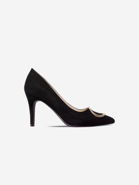 

DOROTHY PERKINS Women Black Solid Pumps