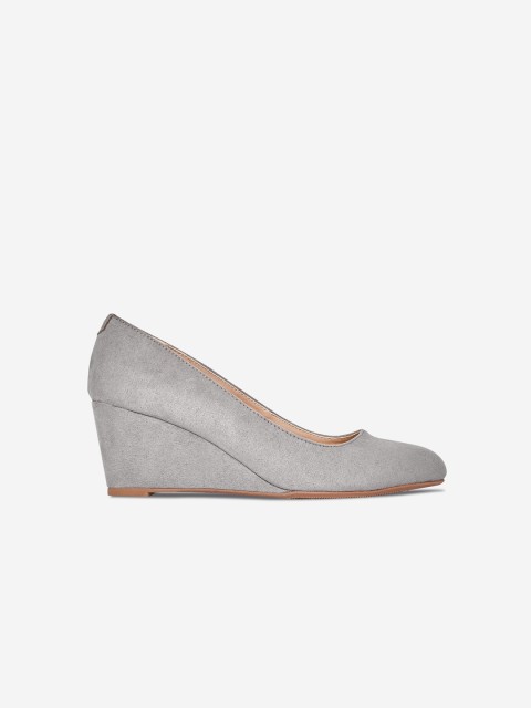 

DOROTHY PERKINS Women Grey Solid Pumps
