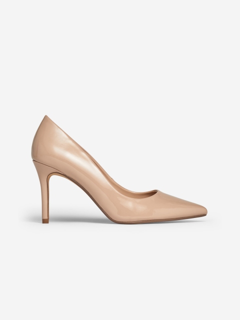

DOROTHY PERKINS Women Peach-Coloured Wide Fit Solid Pumps