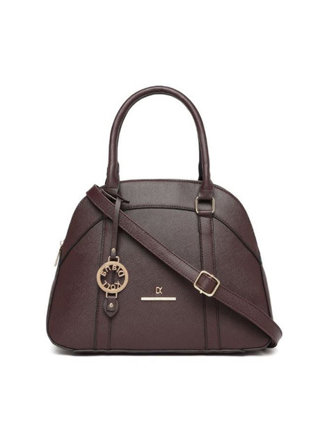 

Diana Korr Coffee Brown Solid Handheld Bag