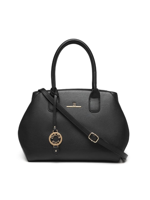 

Diana Korr Black Solid Handheld Bag