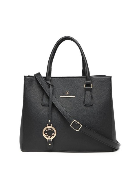

Diana Korr Black Solid Handheld Bag