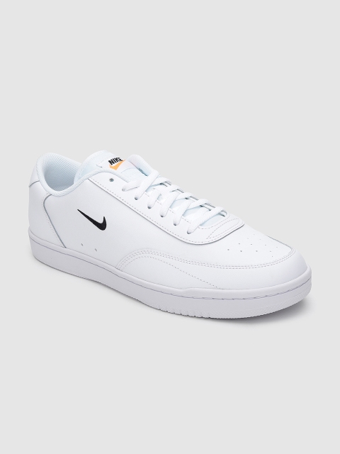 

Nike Men White COURT VINTAGE Leather Sneakers