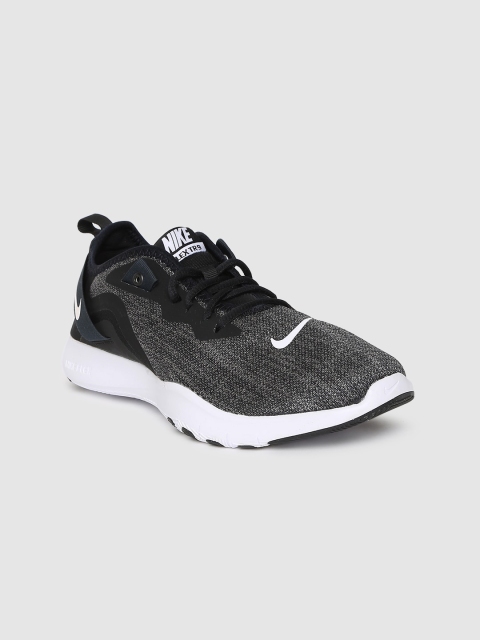 

Nike Women Black Flex Trainer 9 Textile Training or Gym Shoes