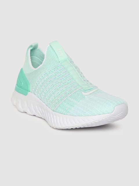 

Nike Women Sea Green REACT PHANTOM RUN FK 2 Running Shoes