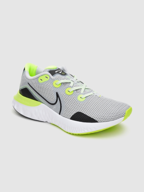 

Nike Men Grey RENEW RUN Running Shoes