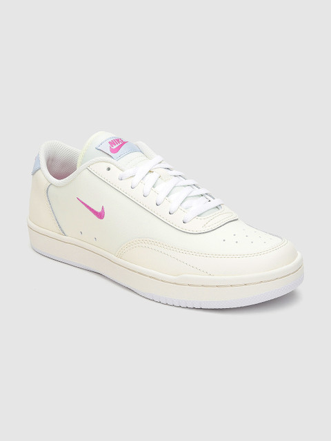 

Nike Women White Solid COURT VINTAGE Sneakers