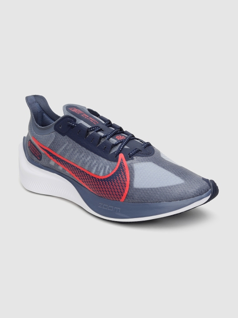 

Nike Men Blue ZOOM GRAVITY Running Shoes