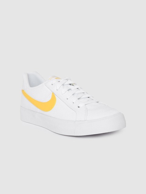 

Nike Women White Solid COURT ROYALE AC Sneakers