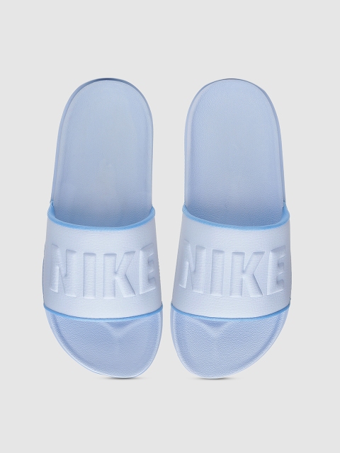 

Nike Women Blue Solid OFFCOURT SLIDE Sliders