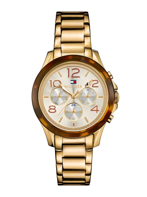 

Tommy Hilfiger Women Silver-Toned Dial Watch TH1781527J