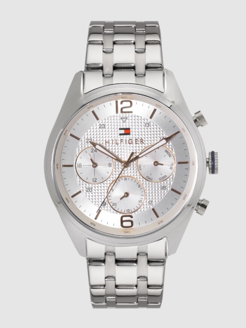 

Tommy Hilfiger Men Silver-Toned Analogue Watch
