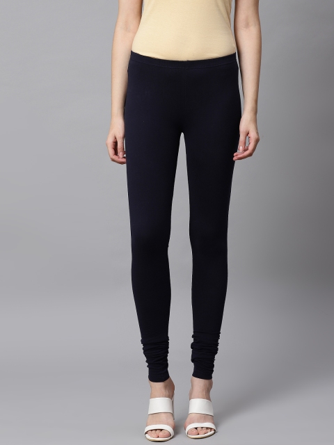 

Kifahari Women Navy Blue Solid Leggings
