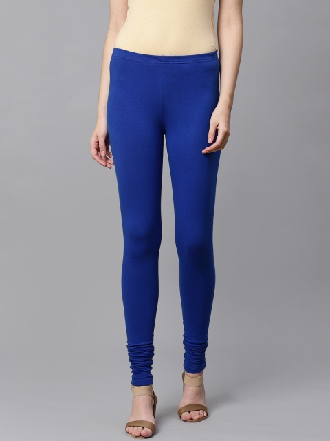 

Kifahari Women Blue Solid Leggings