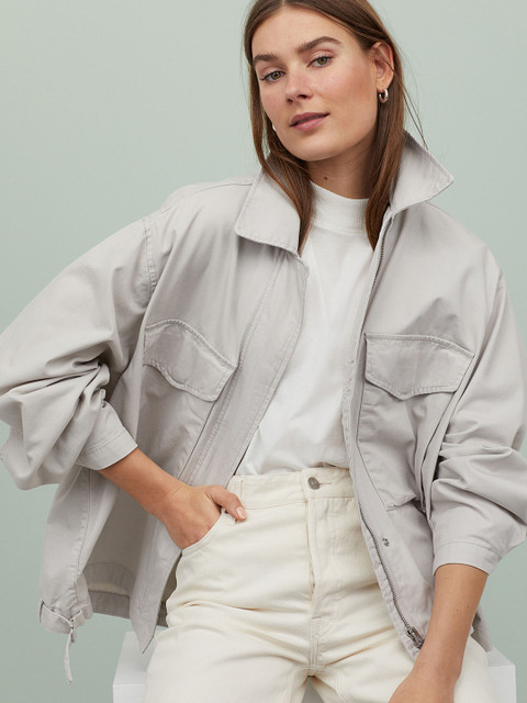 Beige twill jacket Clearance