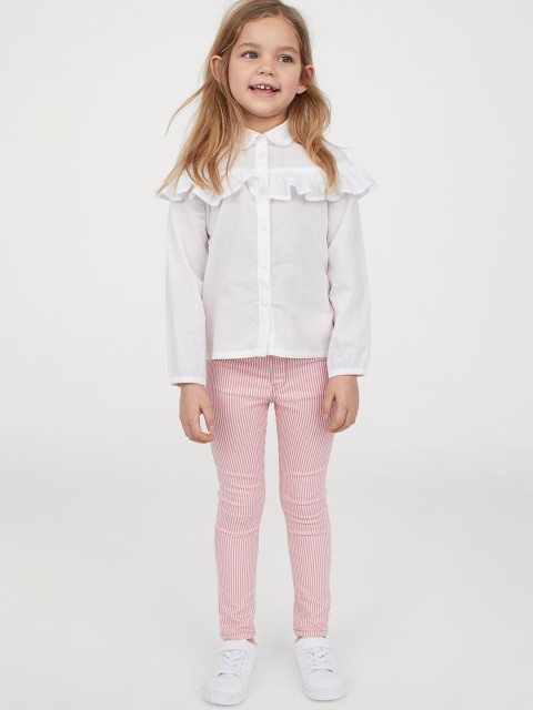 

H&M Girls Pink Patterned Treggings