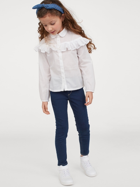 

H&M Girls Blue 2-Pack Denim Leggings
