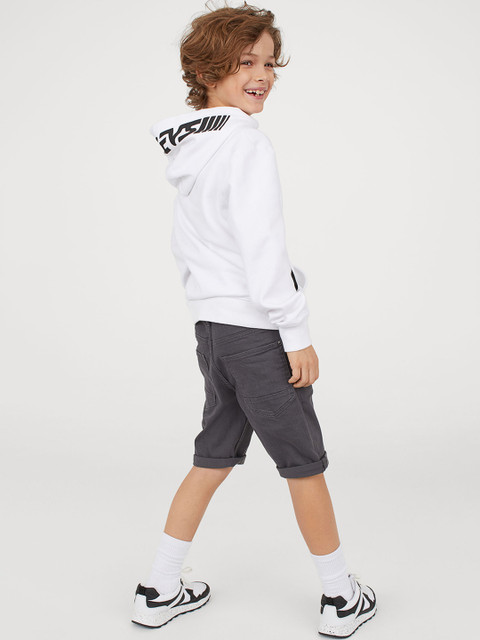 

H&M Boys Grey Twill Shorts