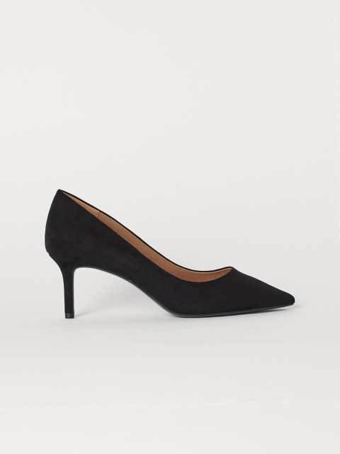 

H&M Women Black Court Shoes