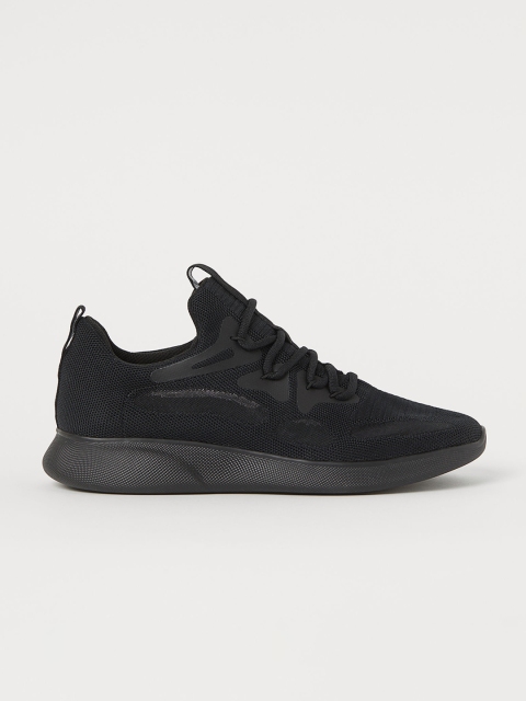 

H&M Men Black Fully-fashioned trainers